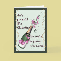 Popping Corks cards
