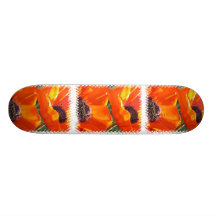Popping Poppies Skateboard