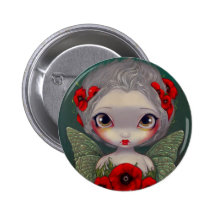 "Poppy Fairy" Button