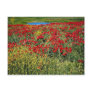 Poppy field, Middle Atlas, Morocco  flowers Postcard