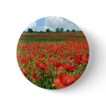 Poppy Fields Button