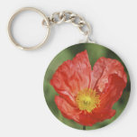 Poppy flower and meaning keychains