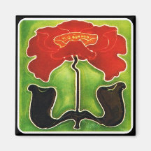 'Poppy' Flower Magnet