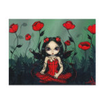 "Poppy Garden" Postcard