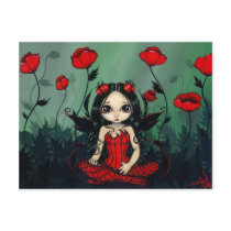 "Poppy Garden" Postcard