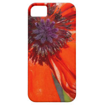 Poppy iPhone 5 Covers