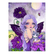 Poppy Night Adventure - Postcard