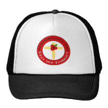Poppy on cross - Hat