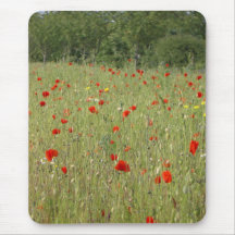 Poppy Pad Mouse Mats
