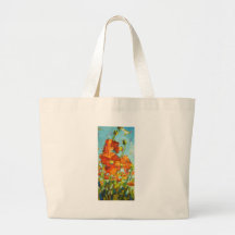 Poppy Painting II Bag