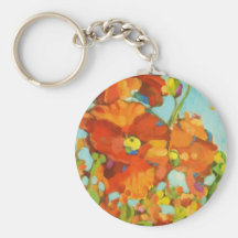 Poppy Painting II Keychains