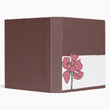 Poppy Purple Vinyl Binders