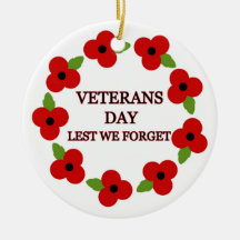 Poppy wreath - Ornament