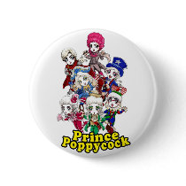 Poppycock Party Pin
