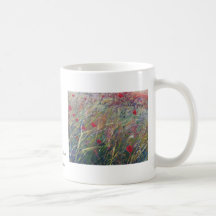 " Poppys in the Wind" By Sylvia LeDoux Mug