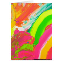 Popsicle Glow Greeting Cards