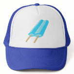 Popsicle hat - Blue