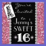 POPULAR Paris SWEET 16 BLING Party Invitation invitations