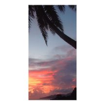 Popular photo card.>Sunrise in Paradise