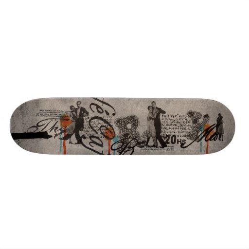 Porc de bovin - pont de skat « Dance " Plateaux De Skateboards