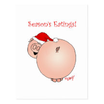 Porc d'Eatings de la saison ! Carte Postale