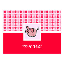 Porc mignon cartes postales