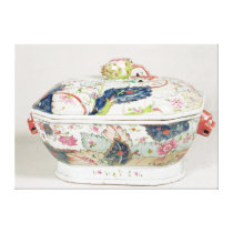 Porcelain dish, 18th century canvas prints