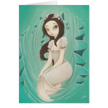 Porcelain - Mermaid card