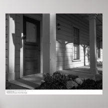 Porch of Caretaker's House, 1963 Poster