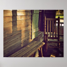 Porch & Rocker [Art Print]
