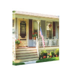 Porch - The home of a little old lady Gallery Wrap Canvas