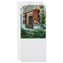 Porch With Climbing Roses