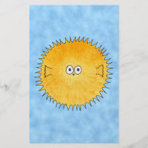 Porcupine Fish. Flyer