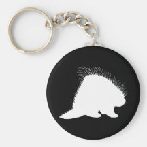 Porcupine Keychains
