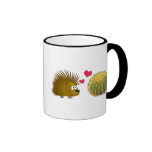Porcupine Loves Cactus Coffee Mugs