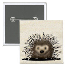 Porcupine Pin