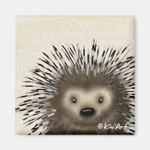 Porcupine Refrigerator Magnets