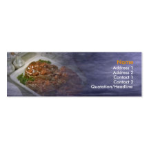 Pork Chops Business Card