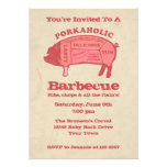 Porkaholic Barbecue Invitation
