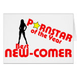 Porstar of the year - Best new comer Card