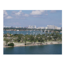 Port de Miami Cartes Postales