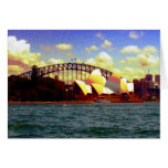 port de Sydney stylisé Cartes