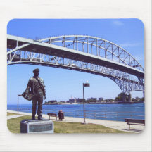 Port Huron Michigan Mouse Mats