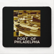 Port of Philadelphia Mousepads