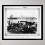 Port of Sirkeci Istanbul, Turkey 1885 posters
