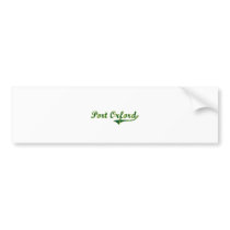 Port Orford Oregon City Classic bumper stickers