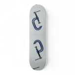 Portable vice grips skateboard