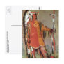 Portait of Indian Chief Mato-Tope by George Catlin Post Card