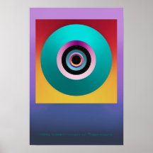 " PORTAL TO INFINITY " by: Robert Singletary Posters