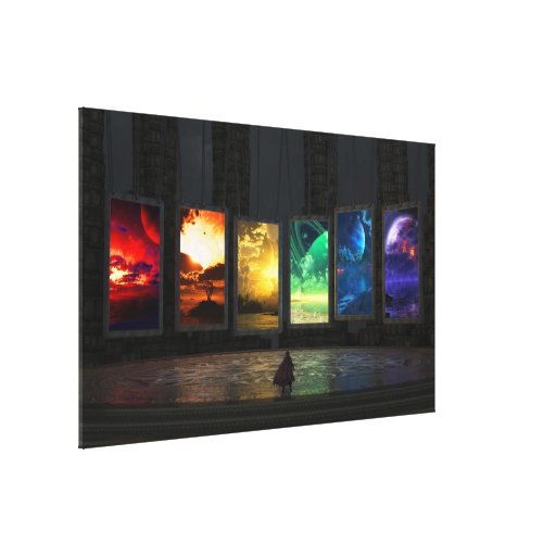 Portals Wrapped Canvas Gallery Wrapped Canvas